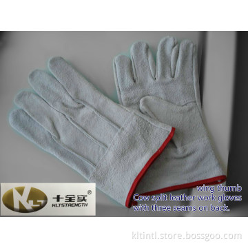 Cow Split Leather Driver Gloves